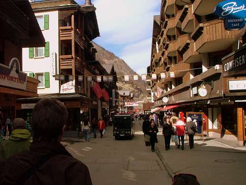 Mountain Towns. Zermatt, Switzerland.