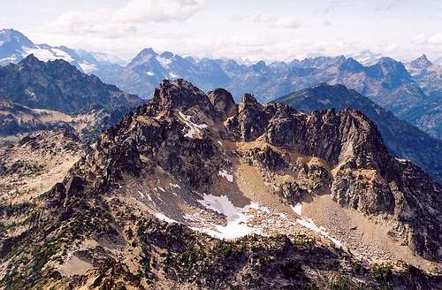 Emerald Peak as seen from...