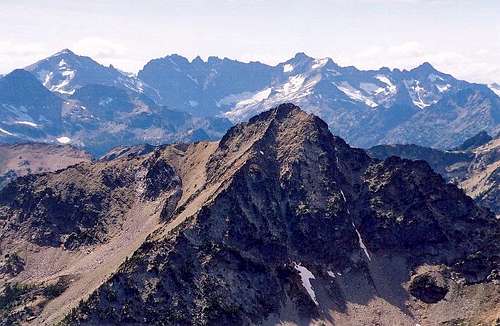 Saska Peak as seen from...