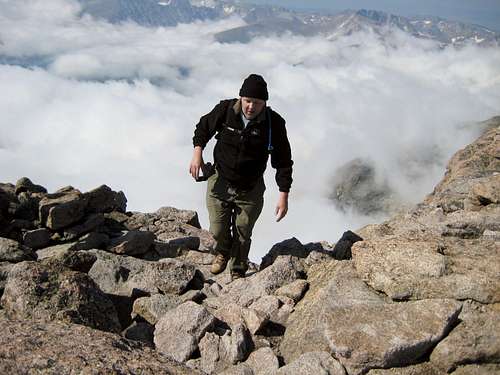 Longs Peak-Summit-K's last steps