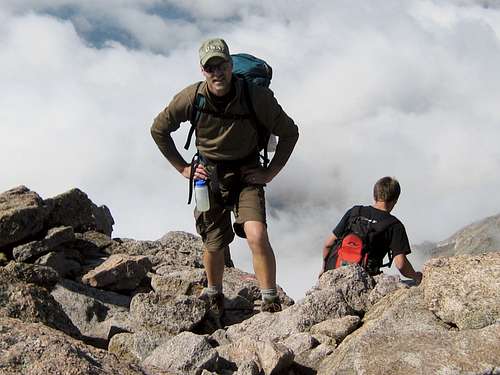Longs Peak-Dan Reaches the Summit!-14,259 ft