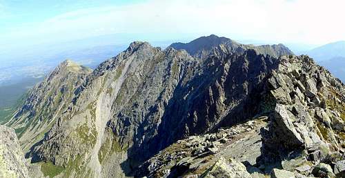 North view from Kozi Wierch