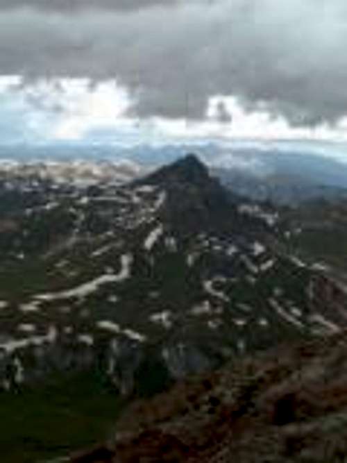 View of Wetterhorn Peak from...