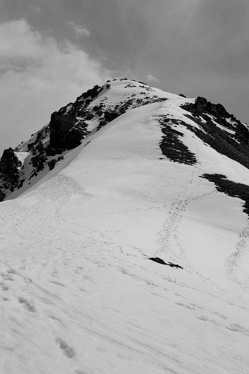 From Gladka pass