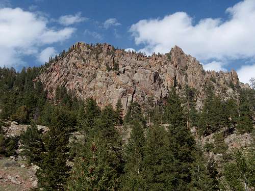 North Ridge from Eldorado Canyon Trailhead