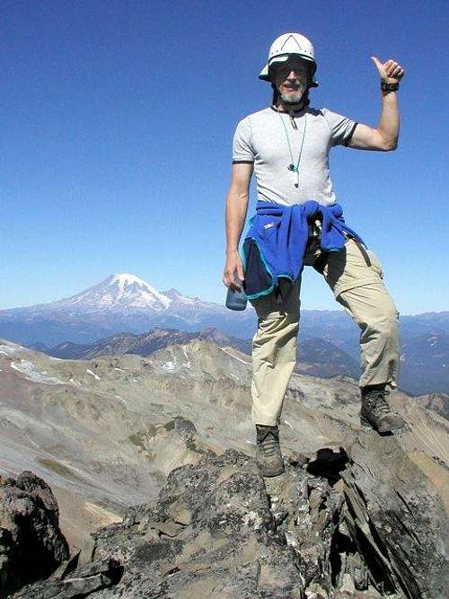Duane on the summit with...