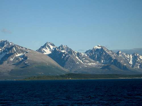 Lyngen Peninsula peaks