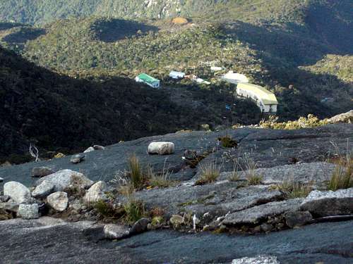 Laban Rata from above