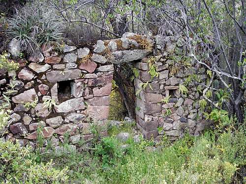 Well Preserved Doorway and Storage Cubbyholes