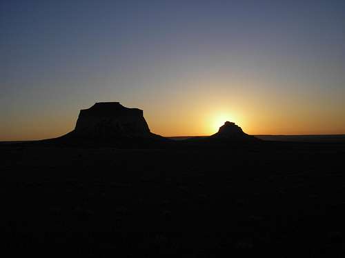 Sunrise over the Buttes