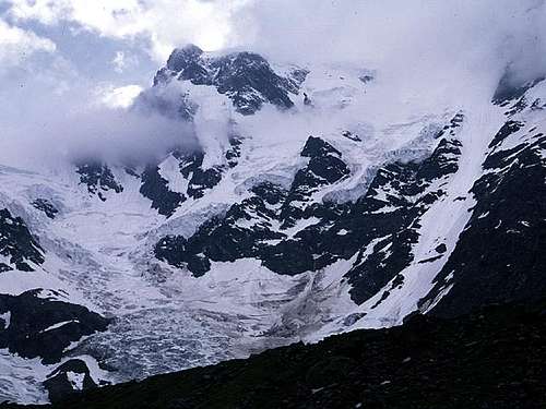 Monte Rosa eastern wall from...