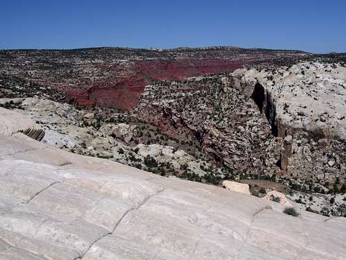Hackberry Canyon from Yellow Rock