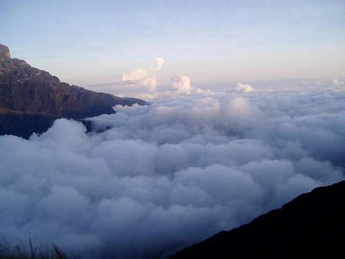 Above the clouds - Yunga Cruz