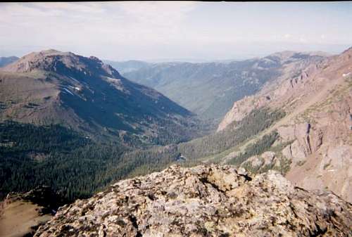 View from summit.