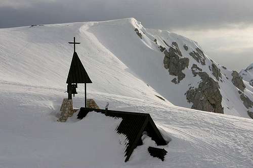 The church near Kredarica hut