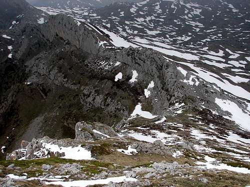 Calabazosa's west  ridge