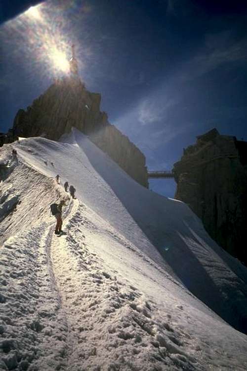 the ridge to the cable car...