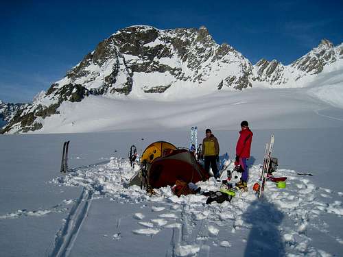 Mont Collon bivy