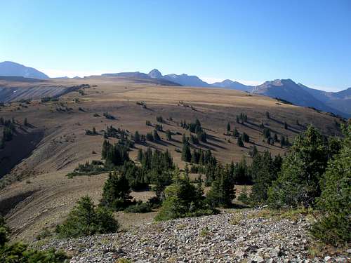 North ridge of Beulah