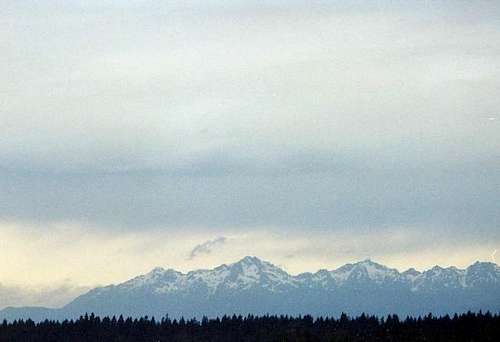 From the left, Mt Ellinor, Mt...