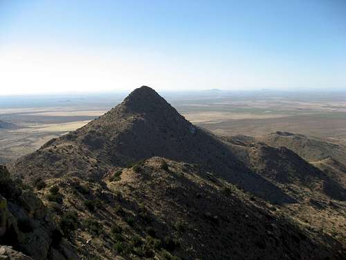 View of North Peak (elev. 5,802 ft.)