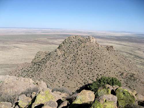 View of South Peak (elev. 5,680 ft.)