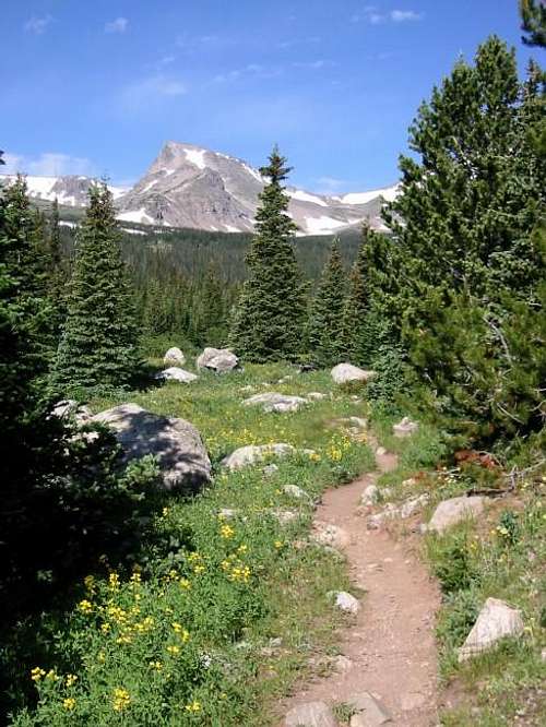 Sawtooth Mountain from the...