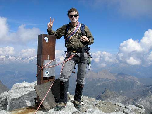 Summit of Monte Leone 3553m