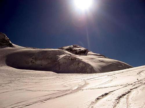 Ski route from alb.Forni