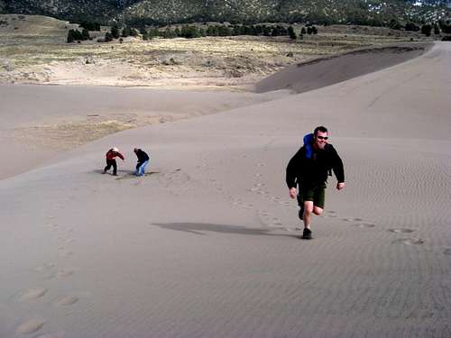 Sand travel