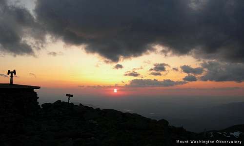 Mount Washington NH Sunset