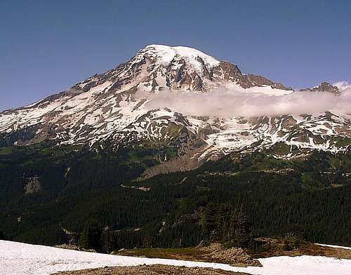 Mt. Rainier from Plummer Peak