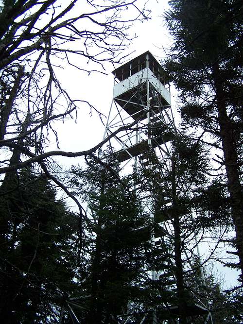 Snowy Mountain Fire Tower