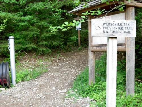Trailhead to Middle Tiger...