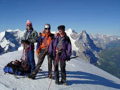 Summit of Wetterhorn  3692m