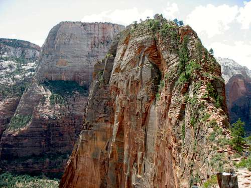 Great White Throne and Angels Landing