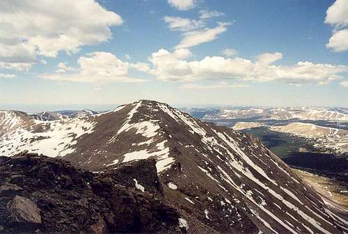 The 2nd-highest peak in Utah...