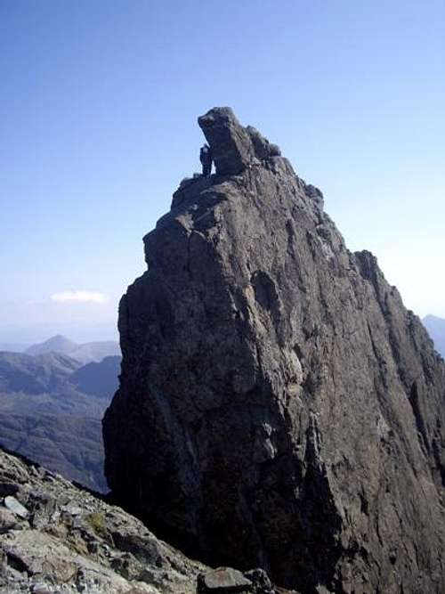 First sight of the Inaccessible Pinnacle