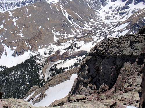 Horn Lakes From False Summit
