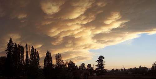 Clouds during Montana's 2007 Fire Season