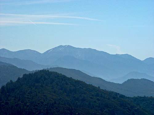 Mount Baldy from Vetter Mountain
