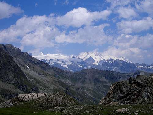 View of Monte Rosa