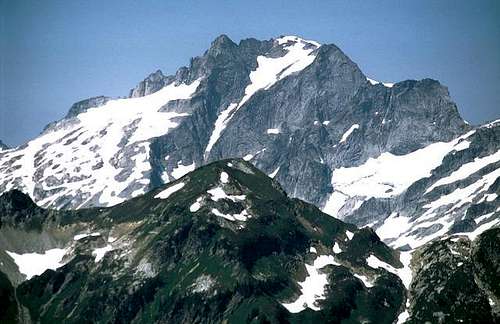 Dome Peak from the south near...