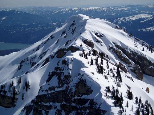 Elkhorn Peak from Mt Baird