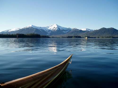 Crystal Mountain from the Kayak