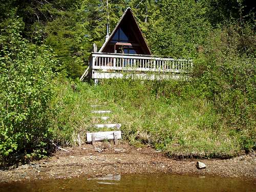Forest Service Cabin on Harvey Lake, Woewodski Island