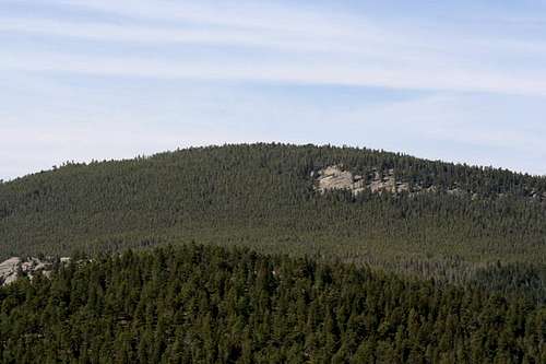 Evergreen Mountain from the Trailhead