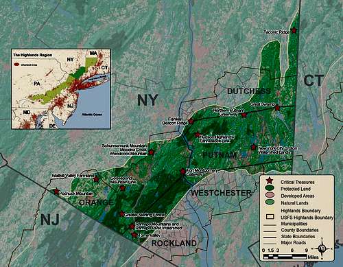 NY Highlands Map