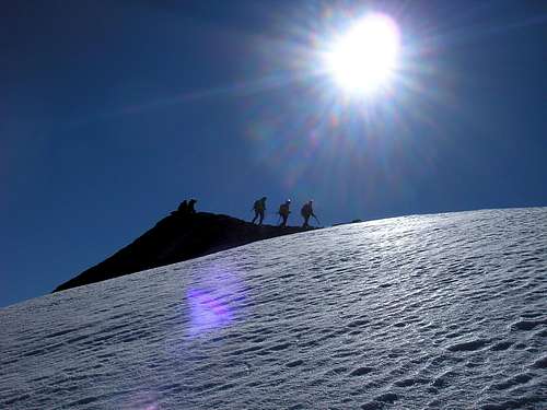 Summit of Fründenhorn 3369m