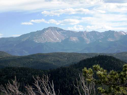 Pikes Peak from UN 9400